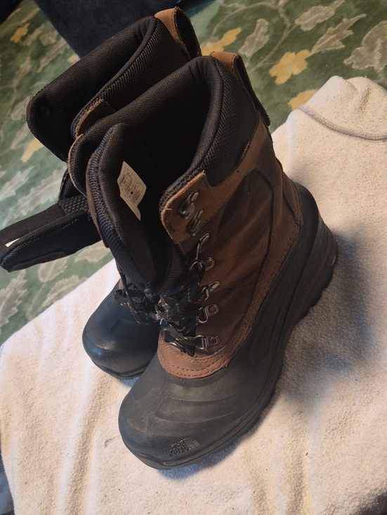 The North Face Other - The North Face Brown and Black Men's Insulated Winter Boots